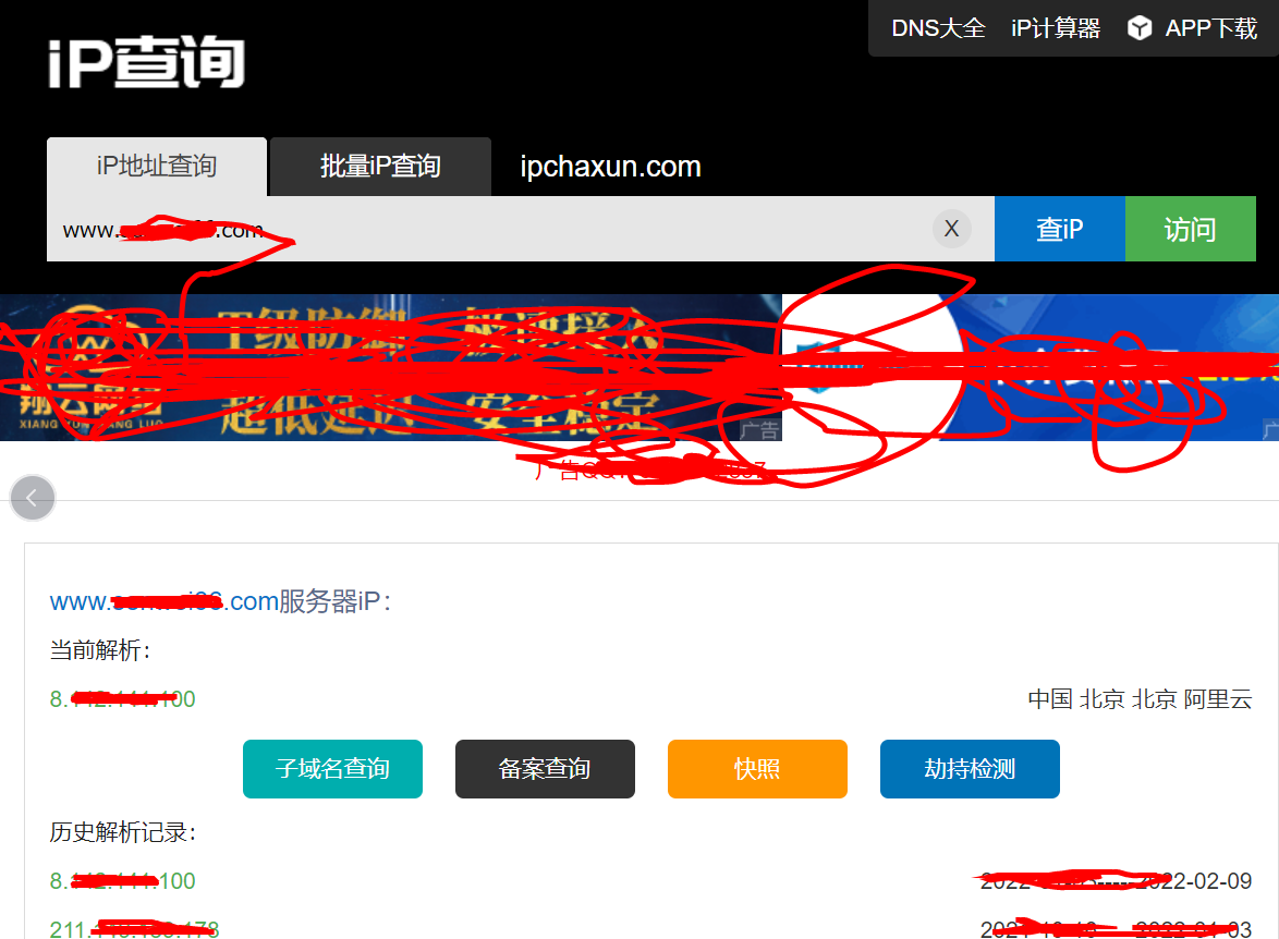 为什么我的网站访问来源打开是IP查询 为什么,什么,我的,网站,访问