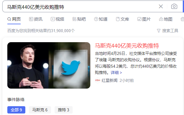 twitter 440亿美元被收购了…… 亿美,美元,被收购了,收购,收购了