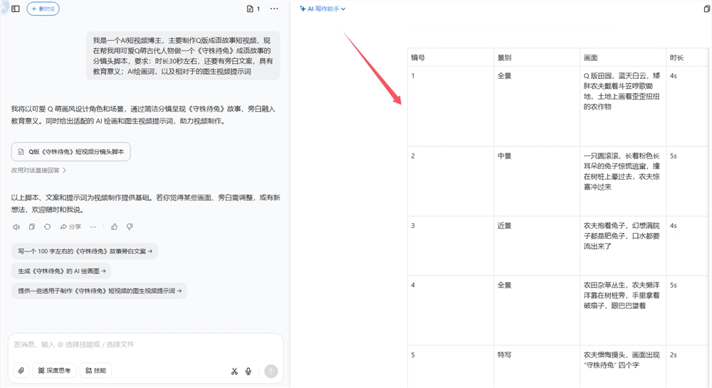 图片[3]-零基础也能做！豆包+即梦成语动画教程，10分钟上手2个月涨粉40多万-张诗林资源库_百家号代运营_网络推广一手渠道资源_全网最低价